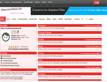 Tablet Screenshot of cynobia.womenweb.de
