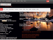 Tablet Screenshot of die-welt-der-indianer.womenweb.de
