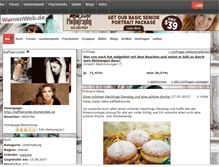 Tablet Screenshot of kaffeerunde.womenweb.de