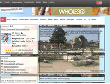 Tablet Screenshot of guterwolf.womenweb.de